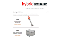 Desktop Screenshot of hybrid-marketing.com